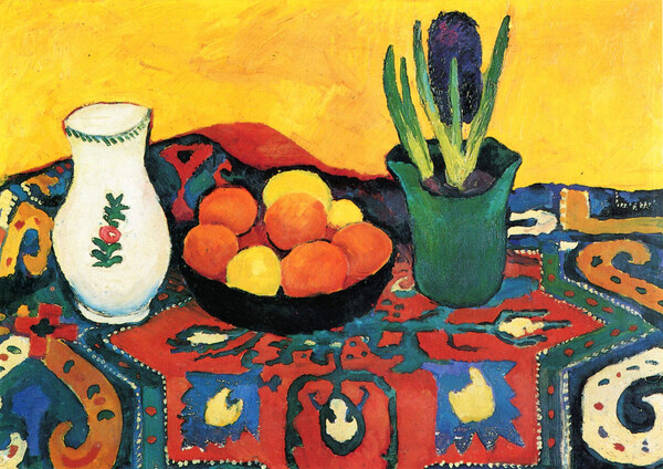 Still Life with Hyacinthe by Macke